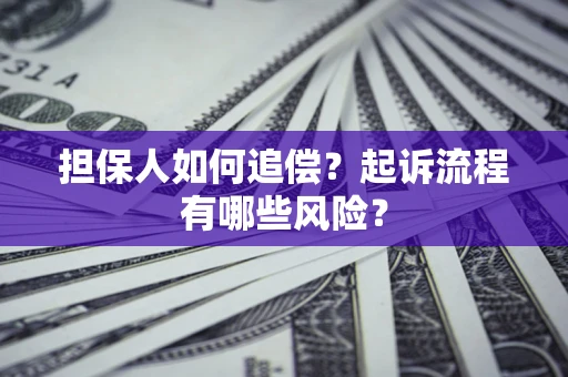 武汉担保人如何追偿？起诉流程有哪些风险？