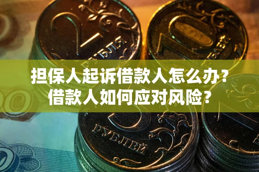 武汉担保人起诉借款人怎么办？借款人如何应对风险？
