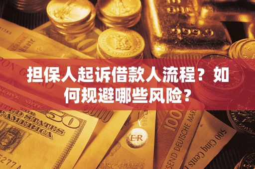 武汉担保人起诉借款人流程？如何规避哪些风险？
