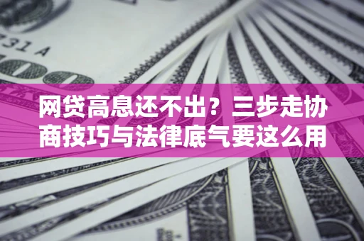 武汉网贷高息还不出？三步走协商技巧与法律底气要这么用