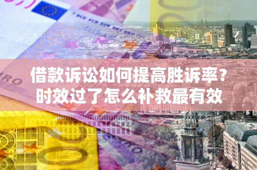 武汉借款诉讼如何提高胜诉率？时效过了怎么补救最有效