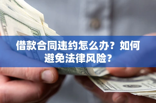 武汉借款合同违约怎么办？如何避免法律风险？