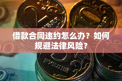 武汉借款合同违约怎么办？如何规避法律风险？